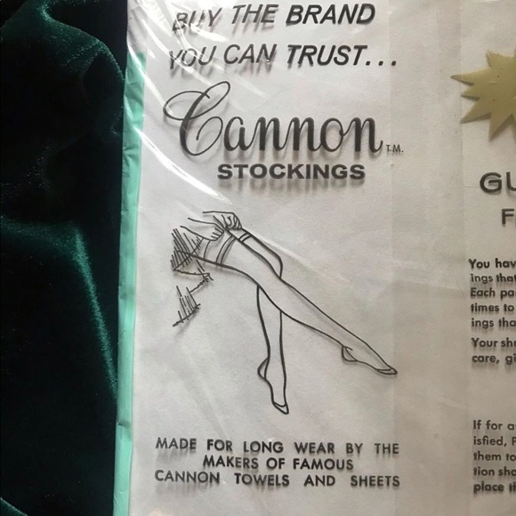 Cannon full fash textured nylon stockings Sz 9 - Picture 7 of 8